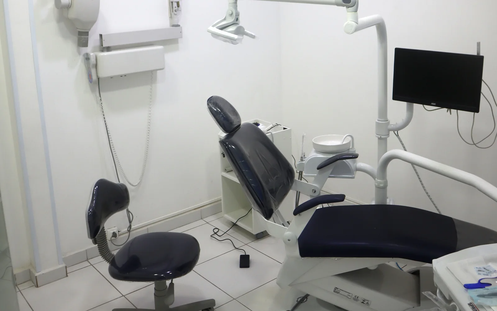 Consultório odontológico da Sorridents Aclimação