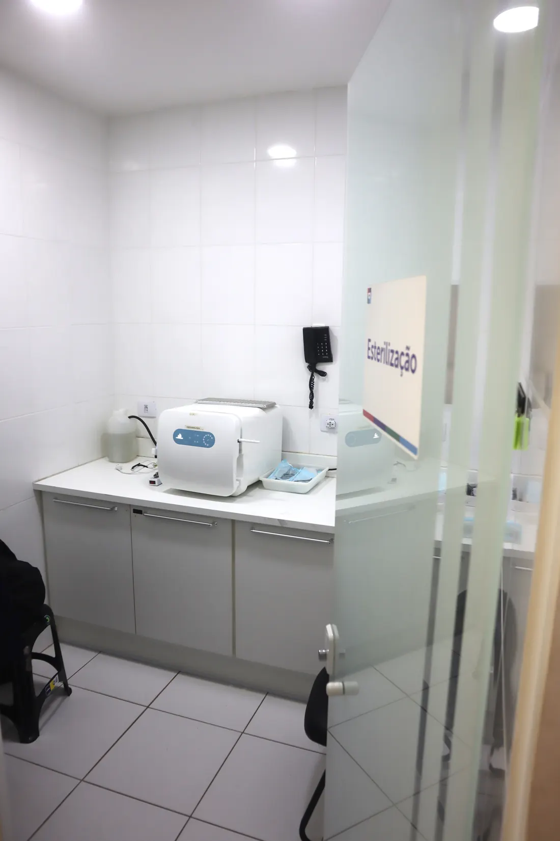 Sala de esterilização